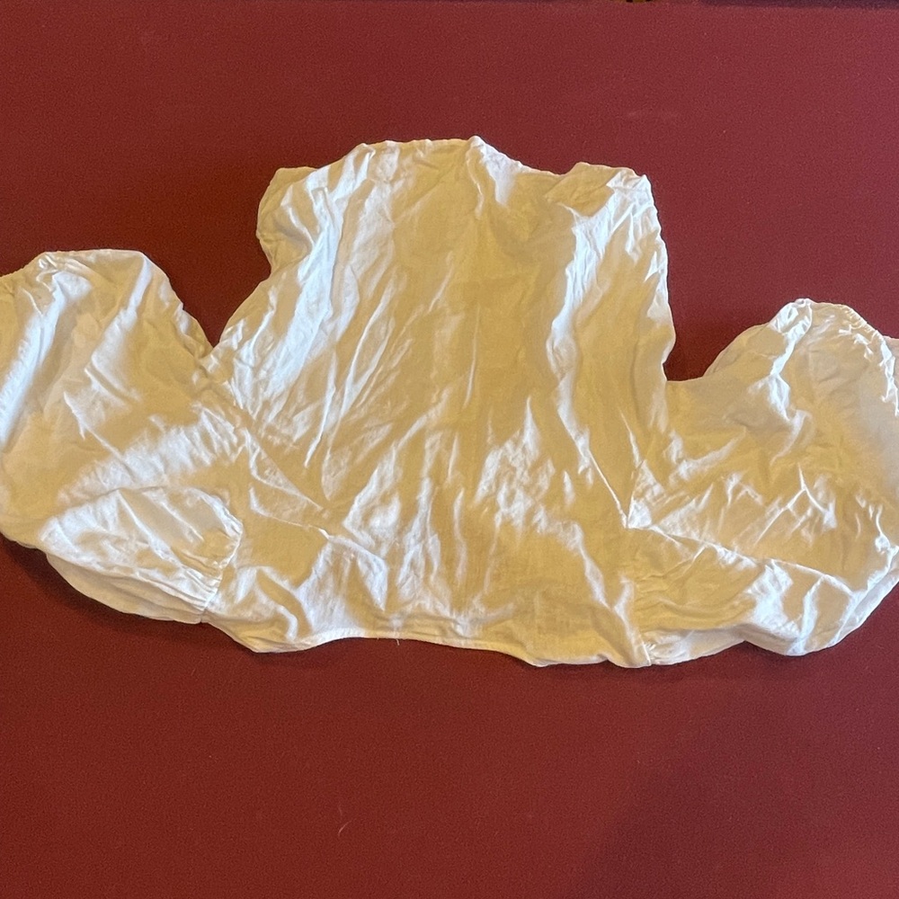 H&M Cream Button Down Blouse